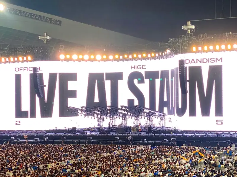 Official髭男dism スタジアム ライブ 2025 ヤンマースタジアム長居(大阪)