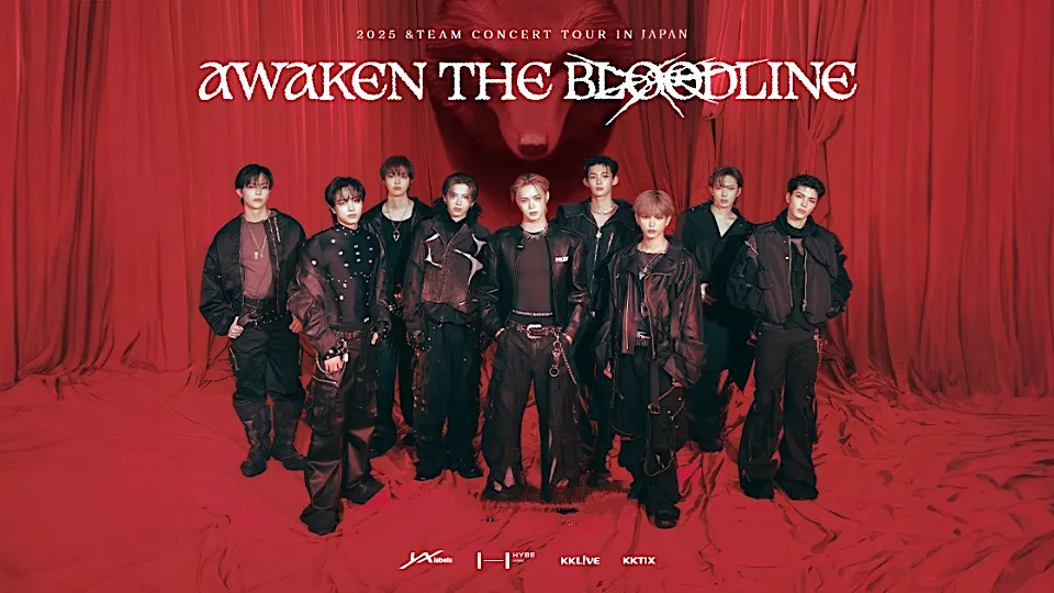 &TEAM (エンチ) ライブ 2025 'AWAKEN THE BLOODLINE' セトリとアリーナ座席表