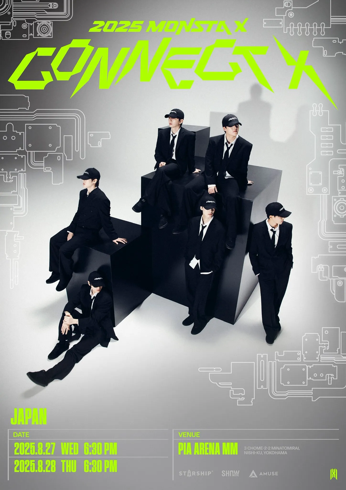 MONSTA X モネク ライブ 2025 CONNECT X ソウルコンのセトリ