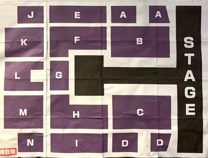 乃木坂46 久保史緒里 卒業コンサート アリーナ座席表