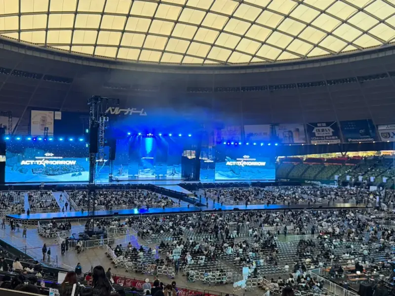 TXT (トゥバ) ワルツ 2025 ＜ACT : TOMORROW＞ 埼玉・ベルーナドームのステージ構成