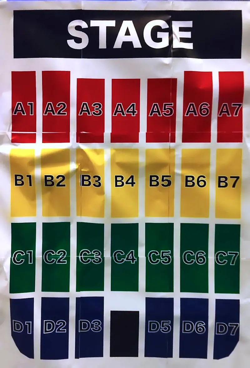 DOMOTO ファンミーティング 2025 さいたまスーパーアリーナ 構成(座席表)