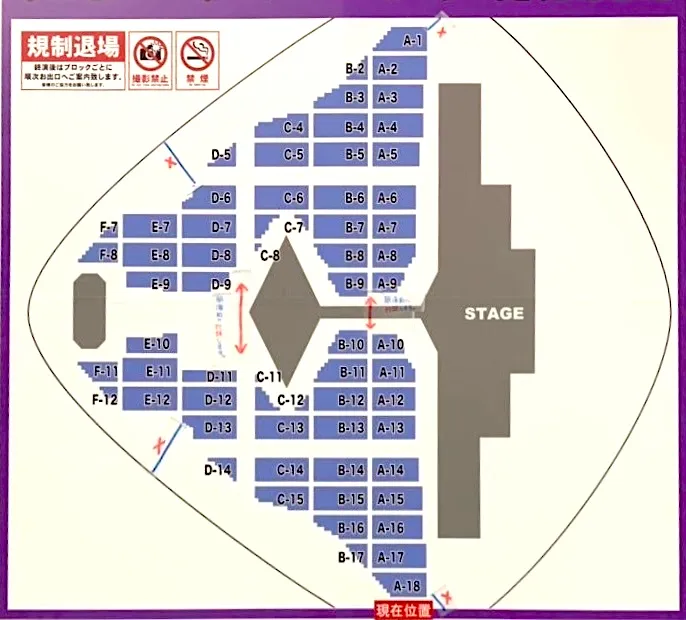 BTS LYS ライブ 2018 東京ドーム 座席表